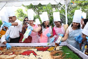 Novotel Hyderabad Airport's Grape Stomping & Cake Mixing