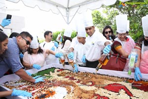 Novotel Hyderabad Airport's Grape Stomping & Cake Mixing