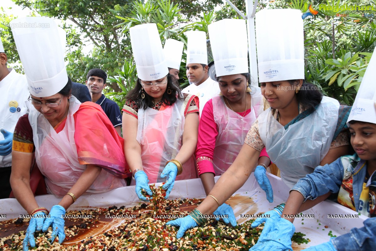 The Grape stomping & Cake Mixing Brunch at Novotel Hyderabad Airport