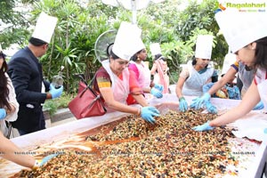 Novotel Hyderabad Airport's Grape Stomping & Cake Mixing