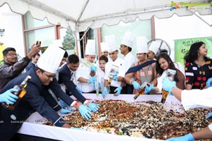 Novotel Hyderabad Airport's Grape Stomping & Cake Mixing