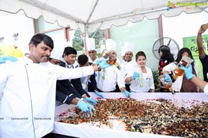 Novotel Hyderabad Airport's Grape Stomping & Cake Mixing