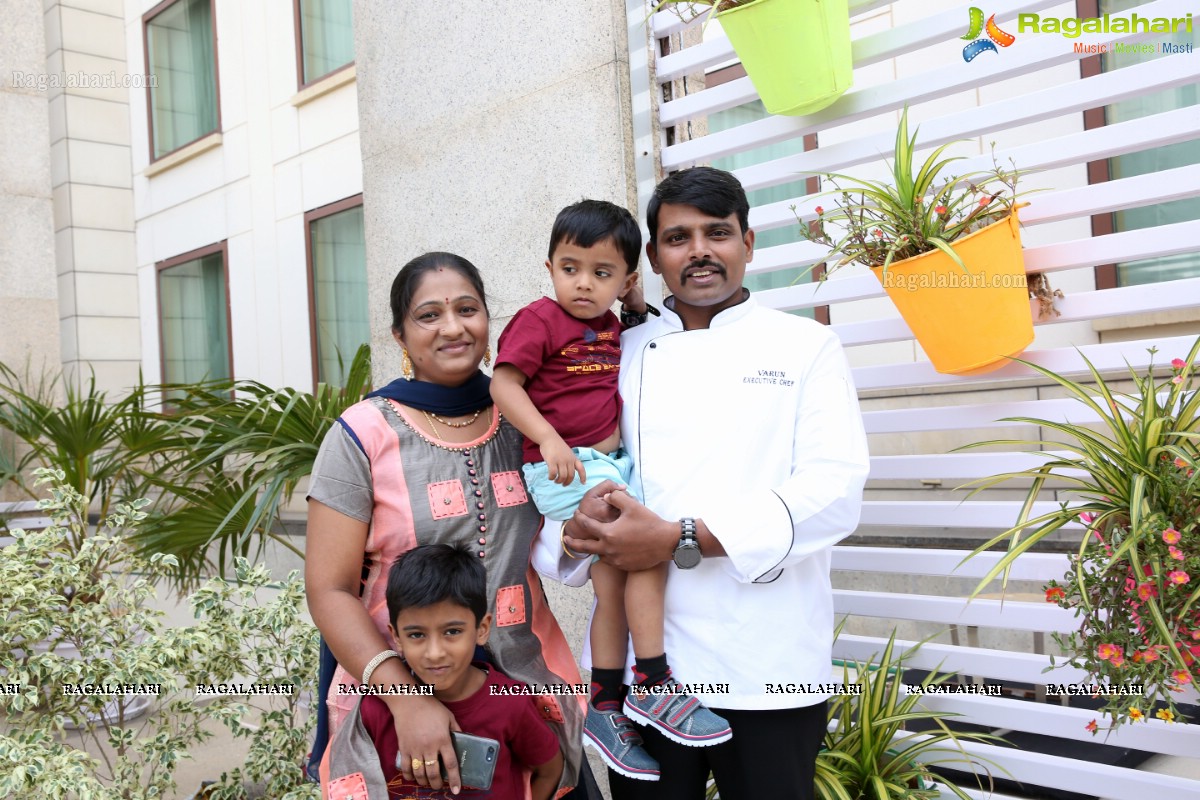 The Grape stomping & Cake Mixing Brunch at Novotel Hyderabad Airport