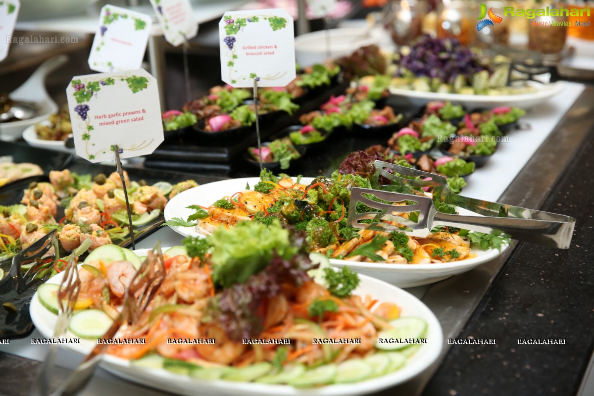 The Grape stomping & Cake Mixing Brunch at Novotel Hyderabad Airport