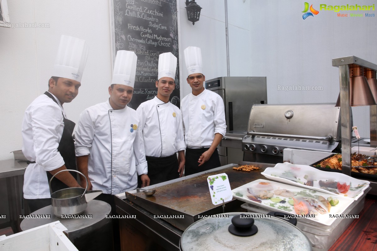 The Grape stomping & Cake Mixing Brunch at Novotel Hyderabad Airport