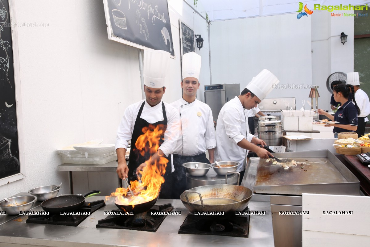 The Grape stomping & Cake Mixing Brunch at Novotel Hyderabad Airport