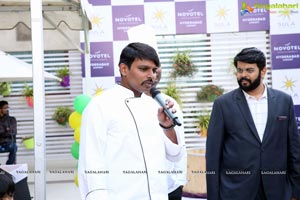 Novotel Hyderabad Airport's Grape Stomping & Cake Mixing