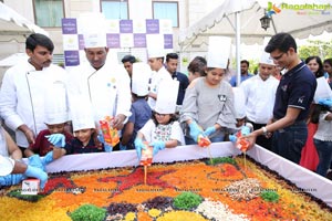 Novotel Hyderabad Airport's Grape Stomping & Cake Mixing