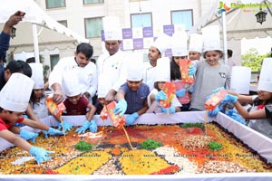 Novotel Hyderabad Airport's Grape Stomping & Cake Mixing