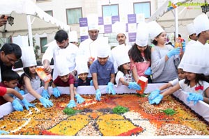 Novotel Hyderabad Airport's Grape Stomping & Cake Mixing