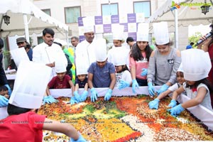 Novotel Hyderabad Airport's Grape Stomping & Cake Mixing