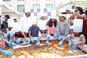 Novotel Hyderabad Airport's Grape Stomping & Cake Mixing