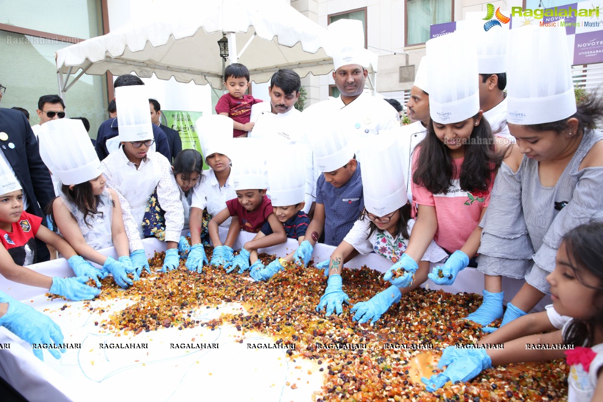 The Grape stomping & Cake Mixing Brunch at Novotel Hyderabad Airport