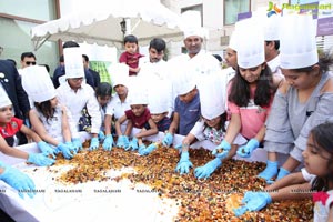 Novotel Hyderabad Airport's Grape Stomping & Cake Mixing