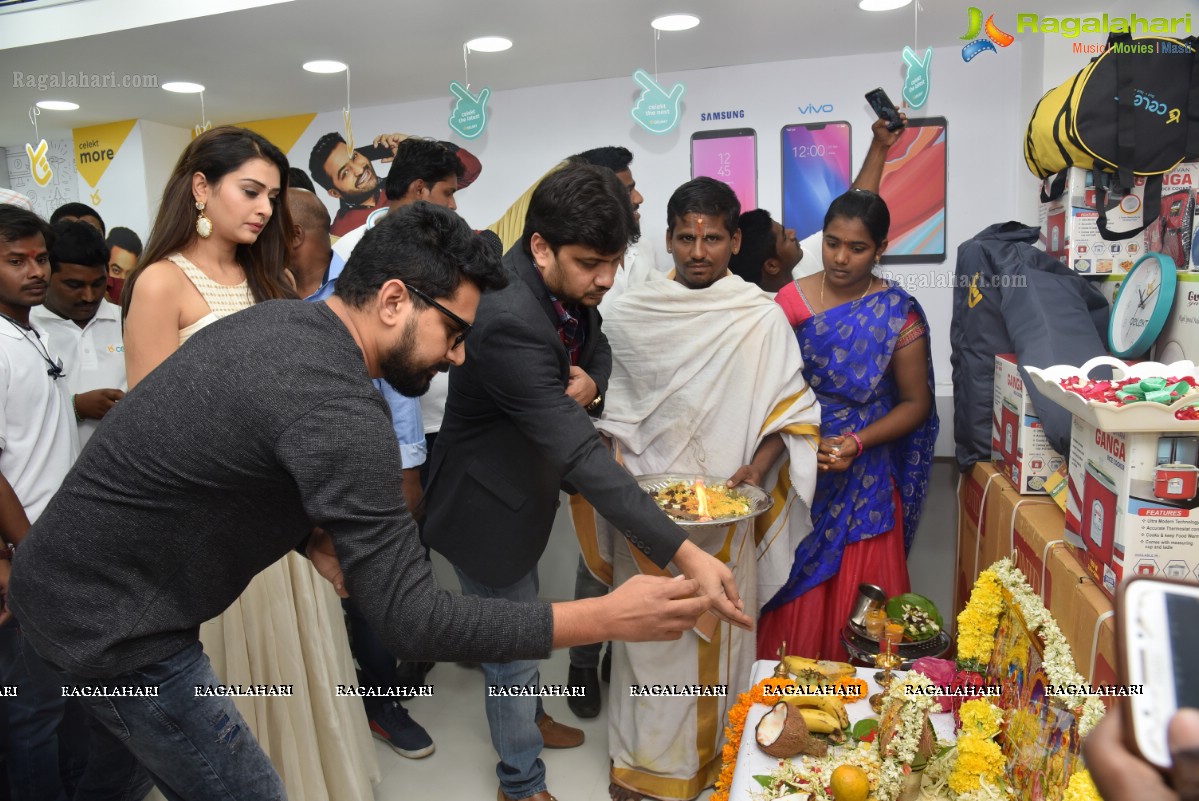 Payal Rajput Inaugurates Celekt Mobile Store