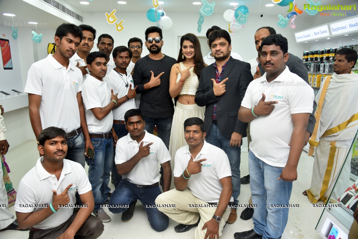 Payal Rajput Inaugurates Celekt Mobile Store