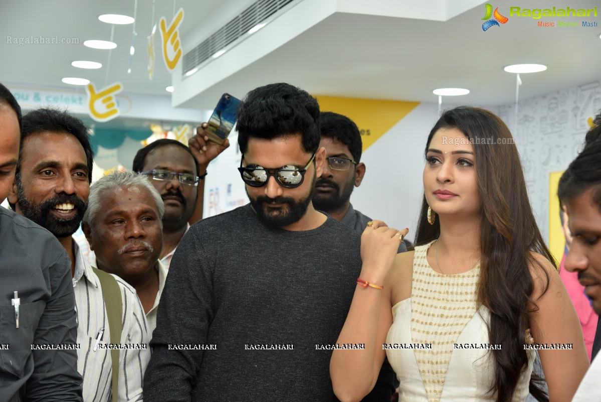 Payal Rajput Inaugurates Celekt Mobile Store