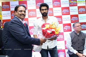 Daggupati Raana launches Reliance Digital at Punjagutta