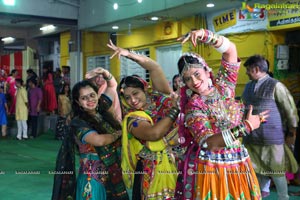 Raas Garba by Junior Samarpan at Gujarati high School