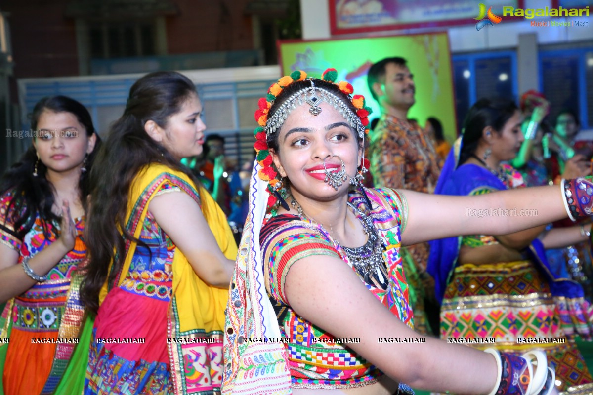 Raas Garba by Junior Samarpan at Gujarati High School