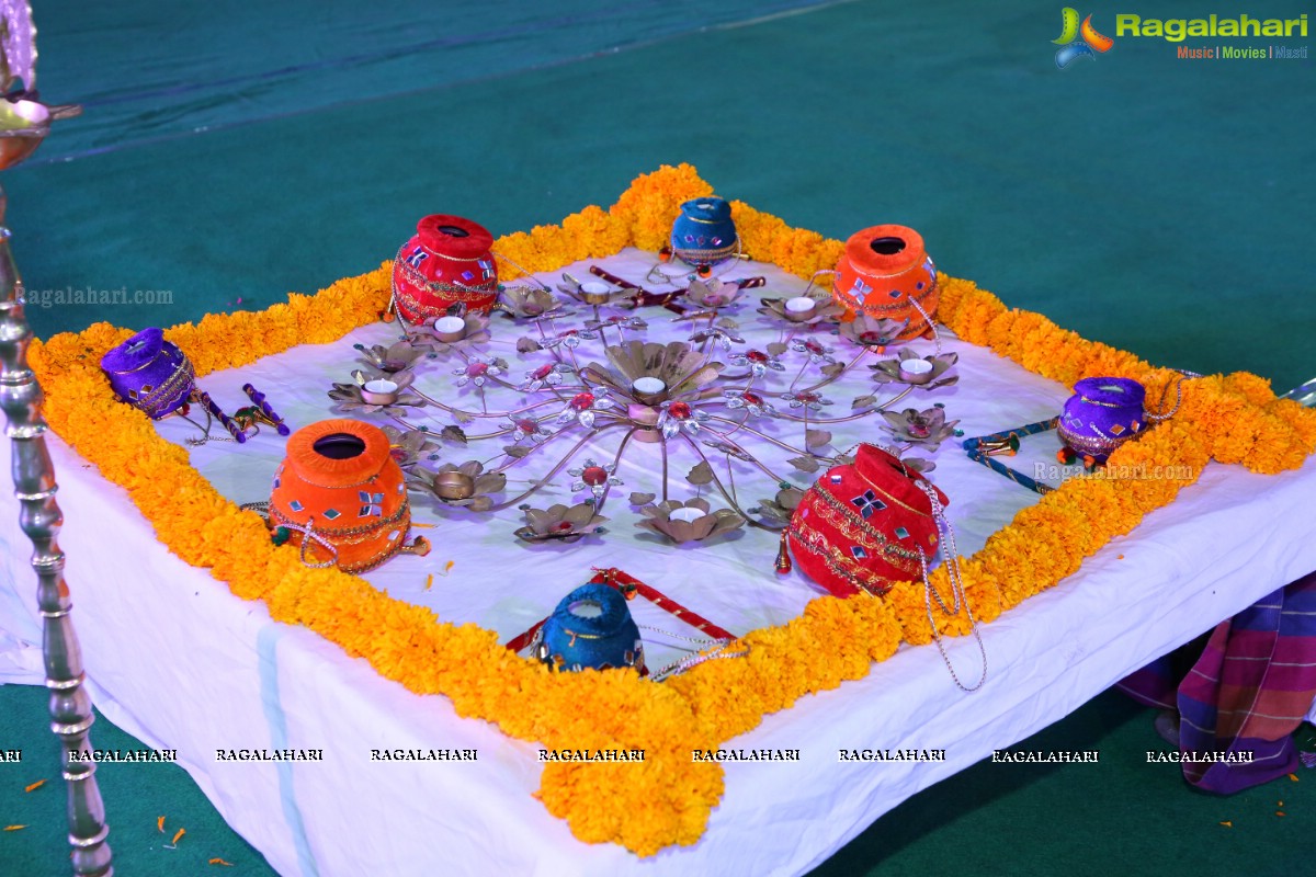 Raas Garba by Junior Samarpan at Gujarati High School