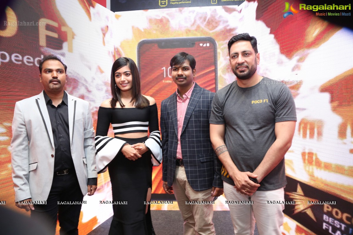 Happi Mobiles Banjara Hills store inaugurated by Rashmika Mandanna