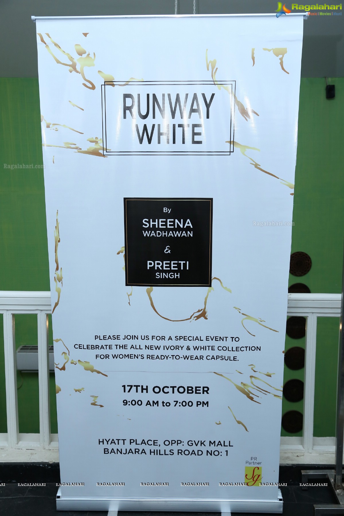 Sheena Wadhawan's Runway White Exhibition Curtain Raiser