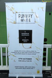 Sheena Wadhawan's Runway White Exhibition