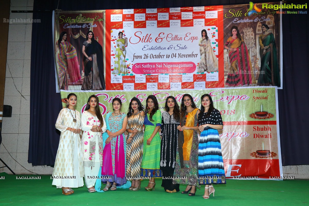 Silk & Cotton Expo ‘100th Exhibition’ Pre-Celebrations at Sri Satya Sai Nigamagamam