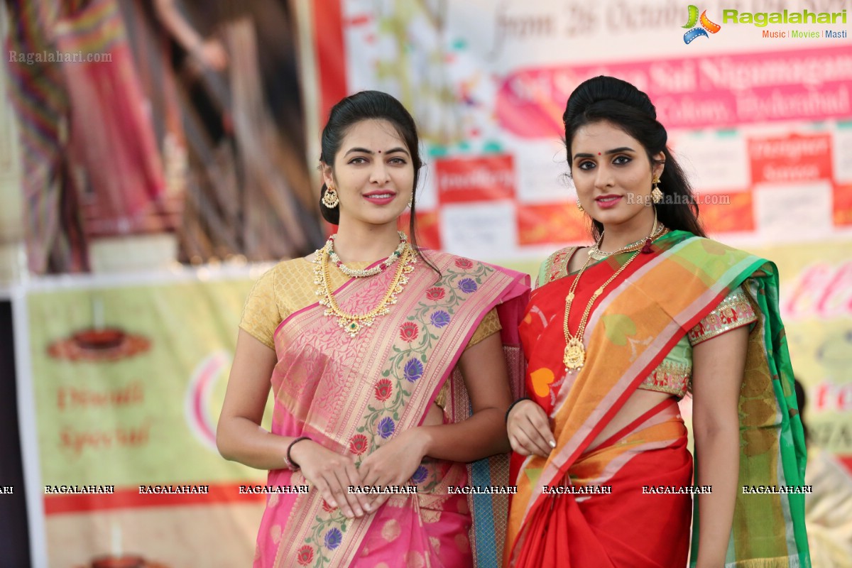 Silk & Cotton Expo ‘100th Exhibition’ Pre-Celebrations at Sri Satya Sai Nigamagamam