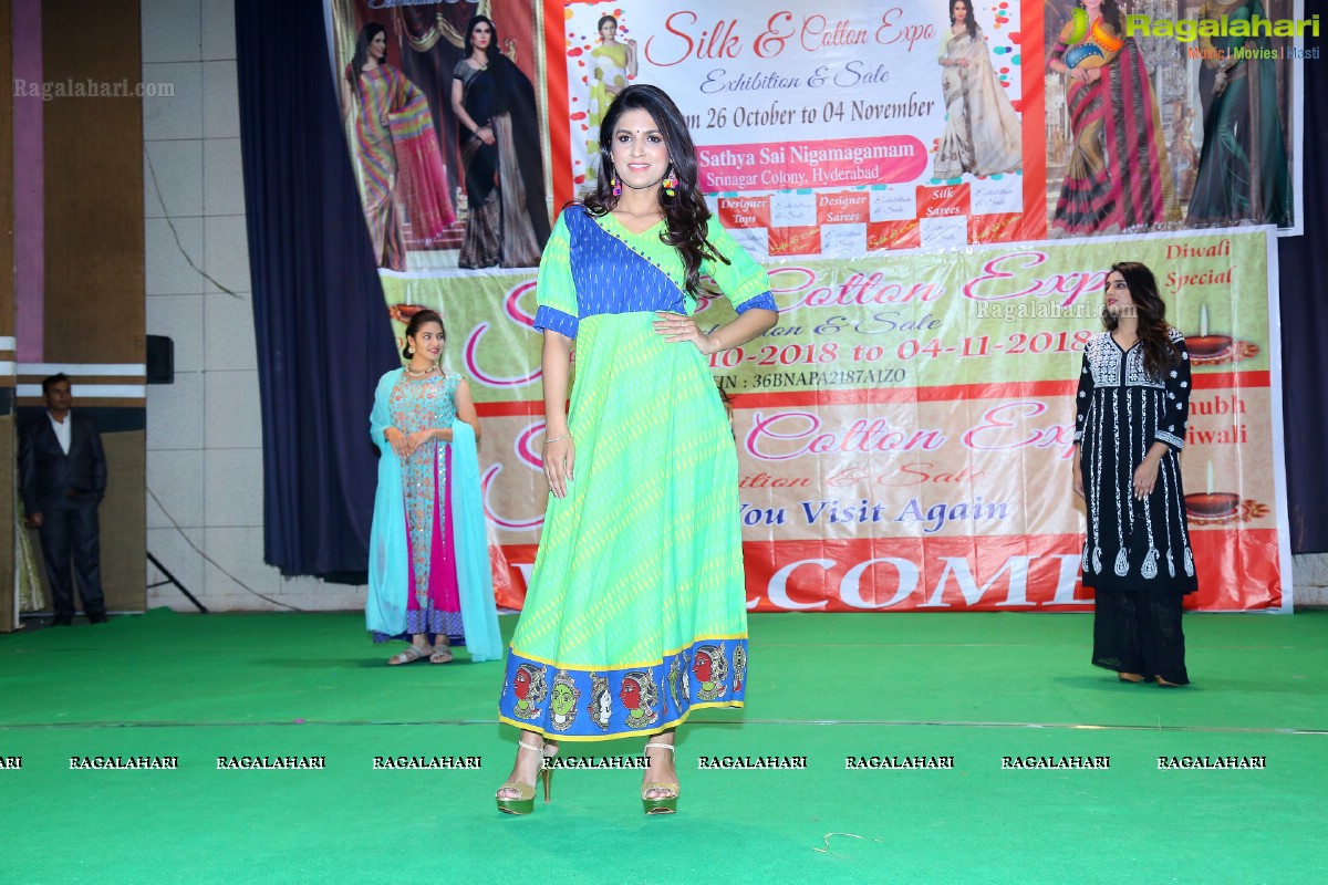 Silk & Cotton Expo ‘100th Exhibition’ Pre-Celebrations at Sri Satya Sai Nigamagamam