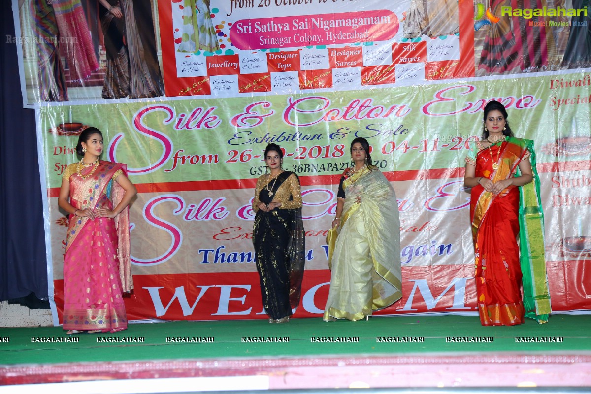 Silk & Cotton Expo ‘100th Exhibition’ Pre-Celebrations at Sri Satya Sai Nigamagamam