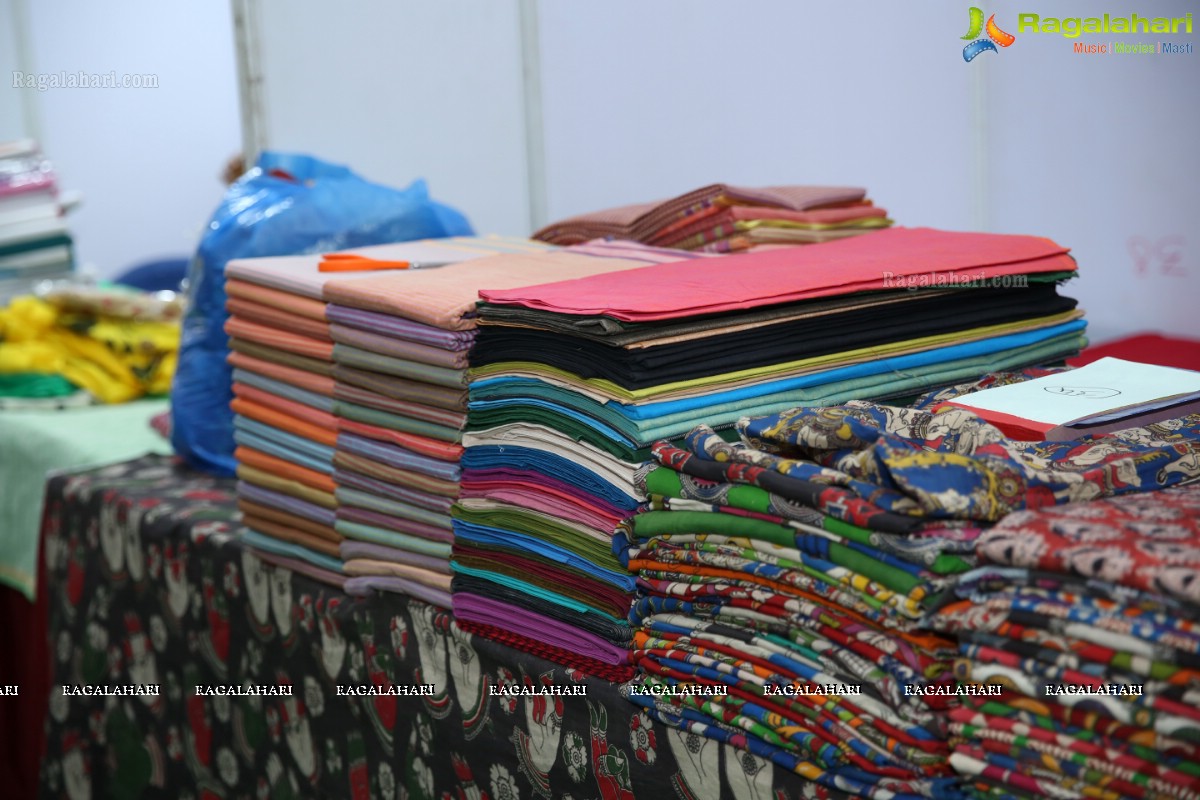 Silk & Cotton Expo ‘100th Exhibition’ Begins at Sri Satya Sai Nigamagamam