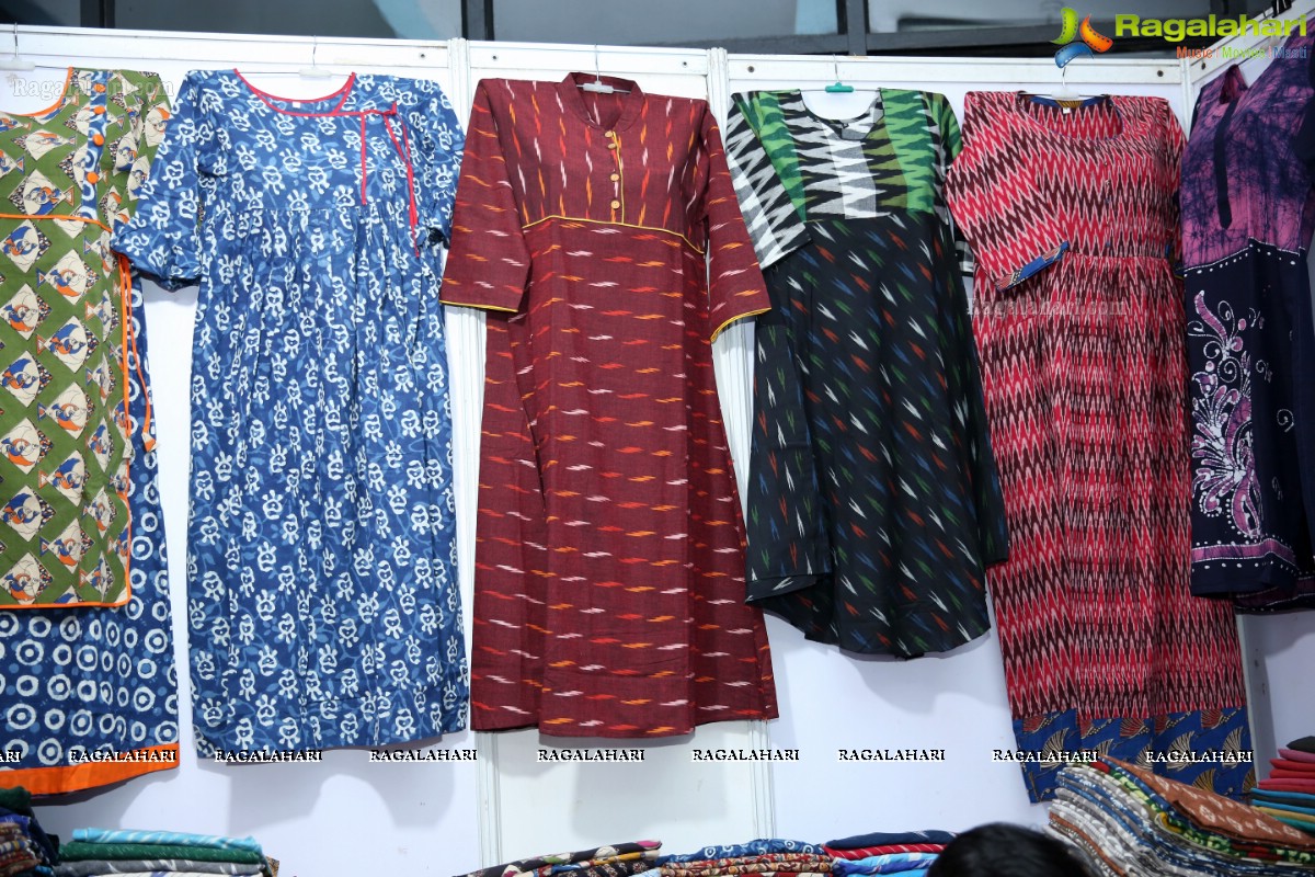 Silk & Cotton Expo ‘100th Exhibition’ Begins at Sri Satya Sai Nigamagamam