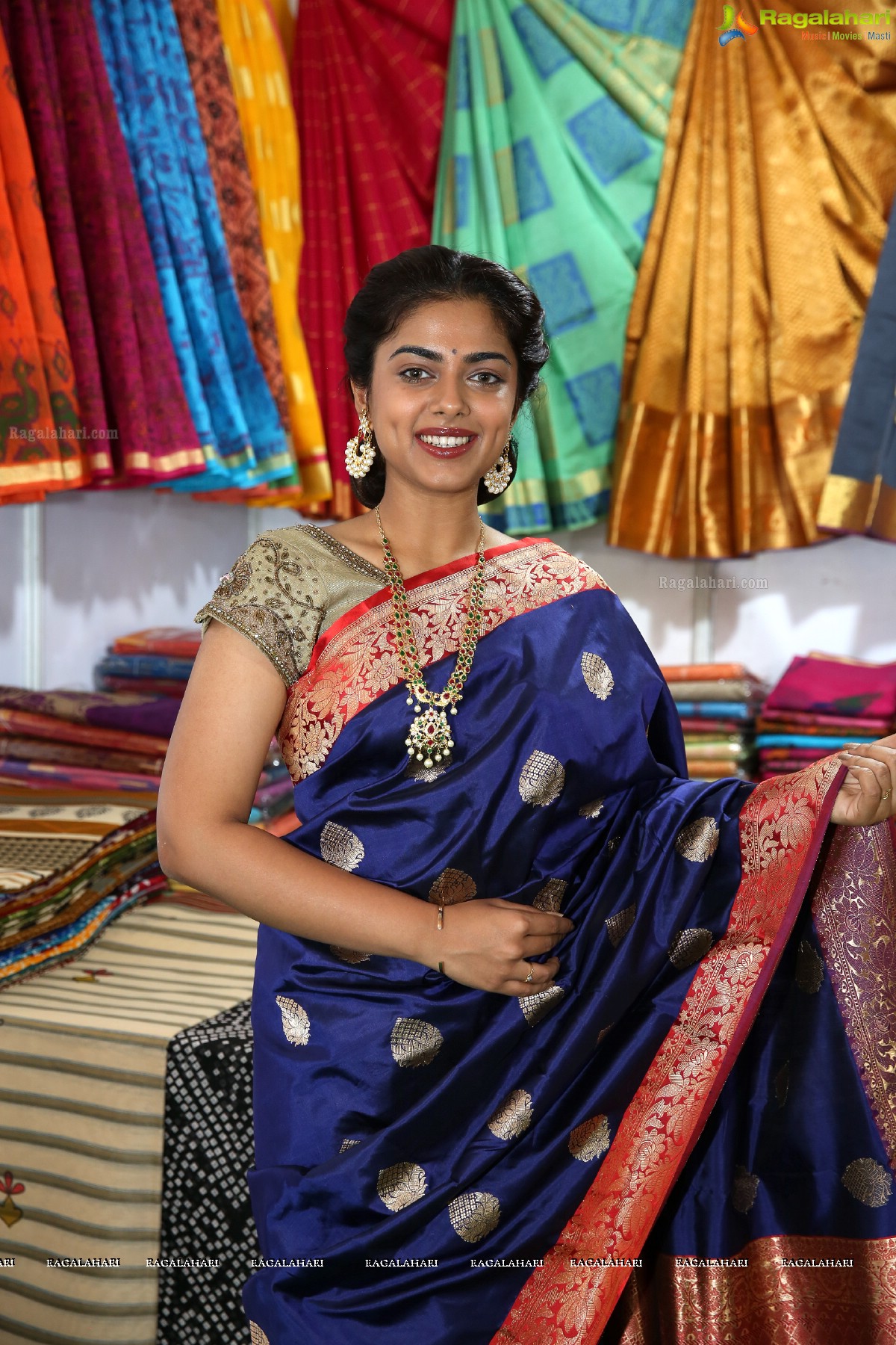 Silk & Cotton Expo ‘100th Exhibition’ Begins at Sri Satya Sai Nigamagamam