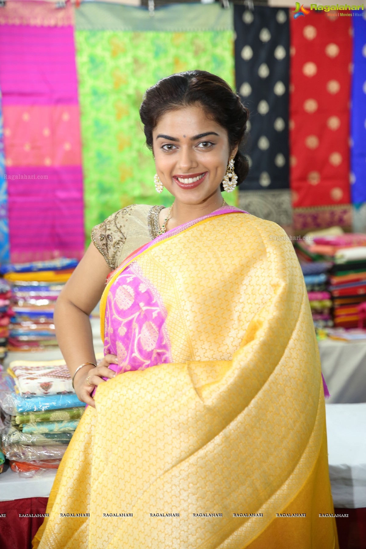 Silk & Cotton Expo ‘100th Exhibition’ Begins at Sri Satya Sai Nigamagamam