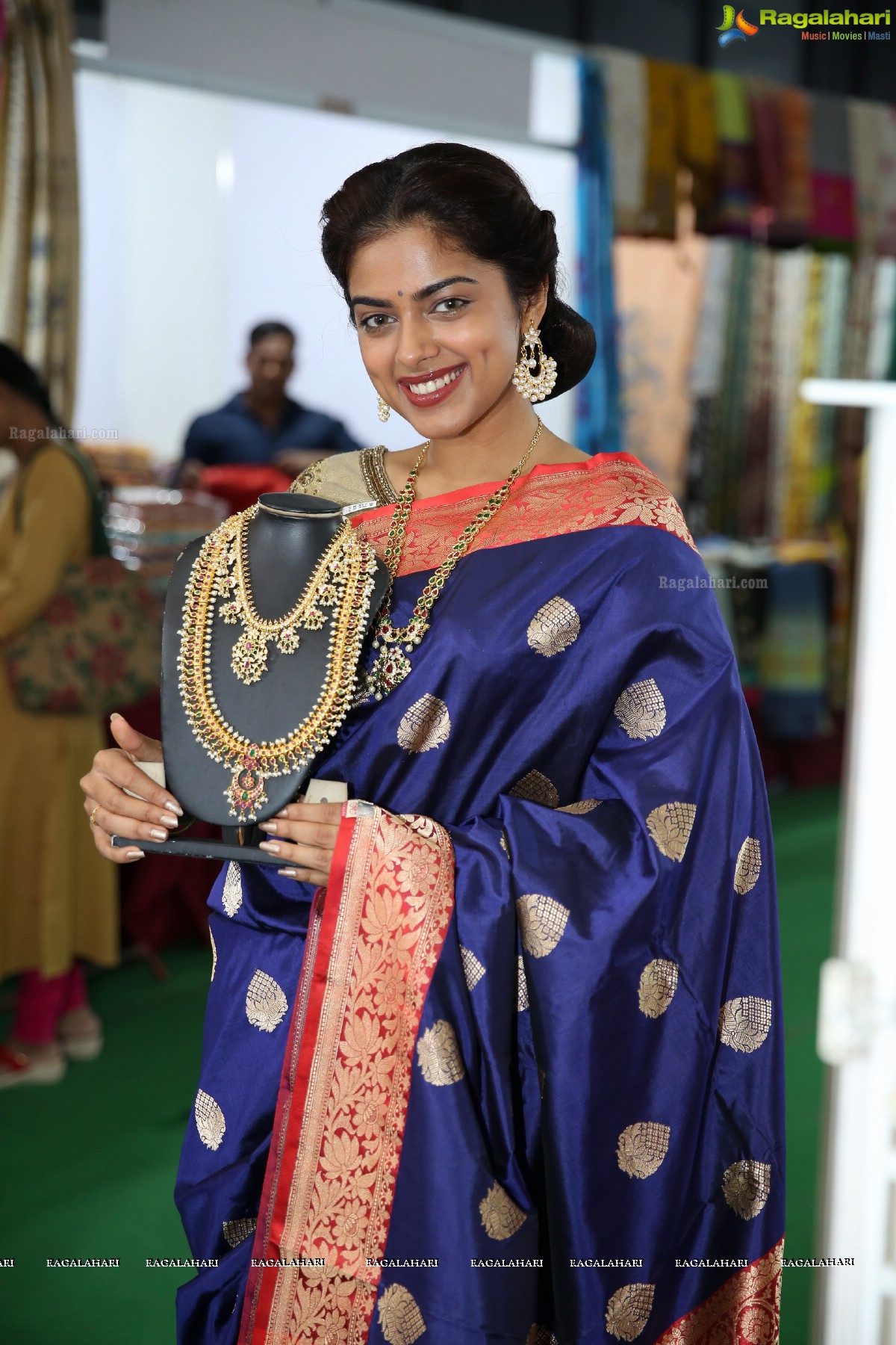 Silk & Cotton Expo ‘100th Exhibition’ Begins at Sri Satya Sai Nigamagamam