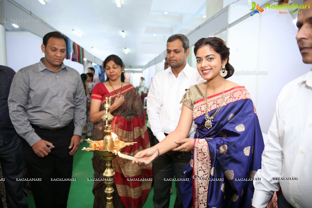 Silk & Cotton Expo ‘100th Exhibition’ Begins at Sri Satya Sai Nigamagamam