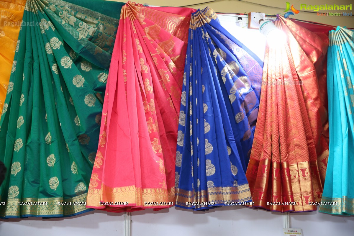 Silk and Cotton Expo Launch at TTD Kalyana Mandapam, Himayathnagar, Hyderabad