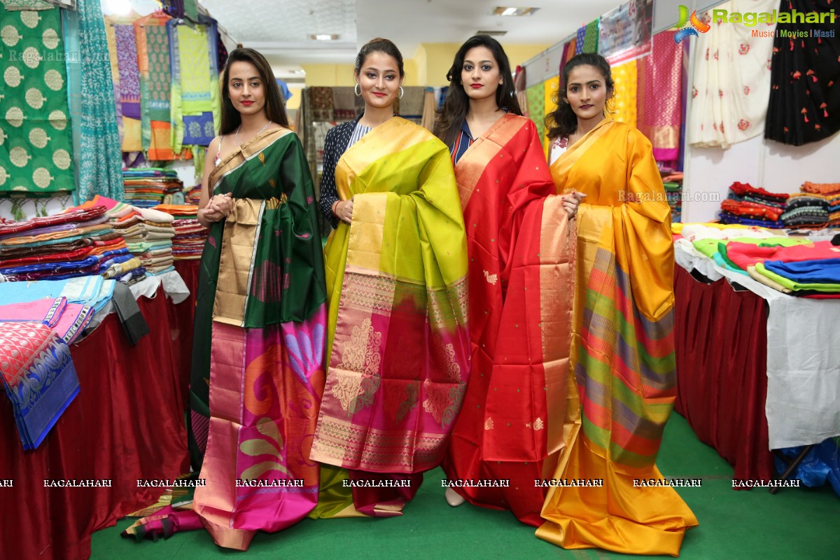 Silk and Cotton Expo Launch at TTD Kalyana Mandapam, Himayathnagar, Hyderabad