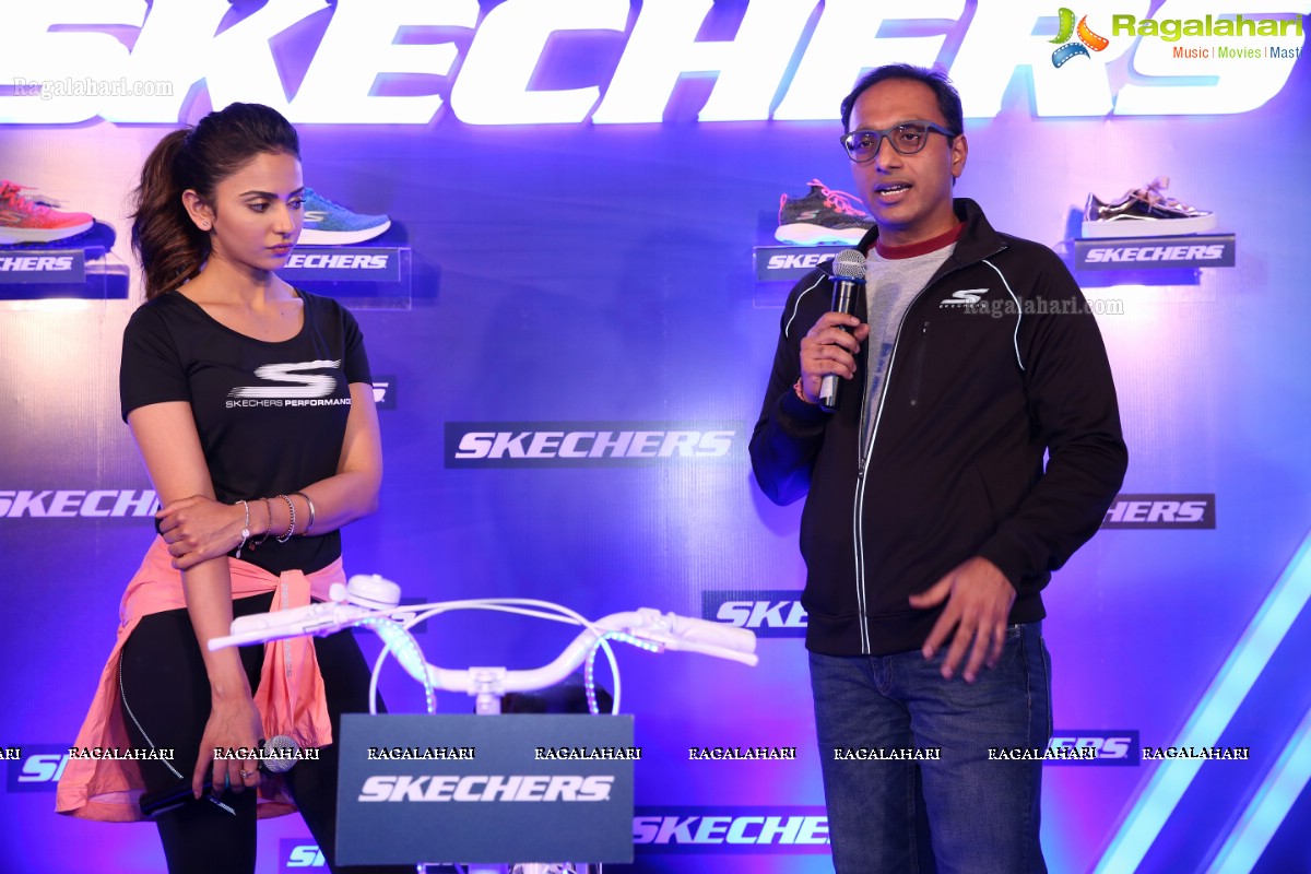 Rakul Preet Singh Meet & Greet at Skechers Jubilee Hills