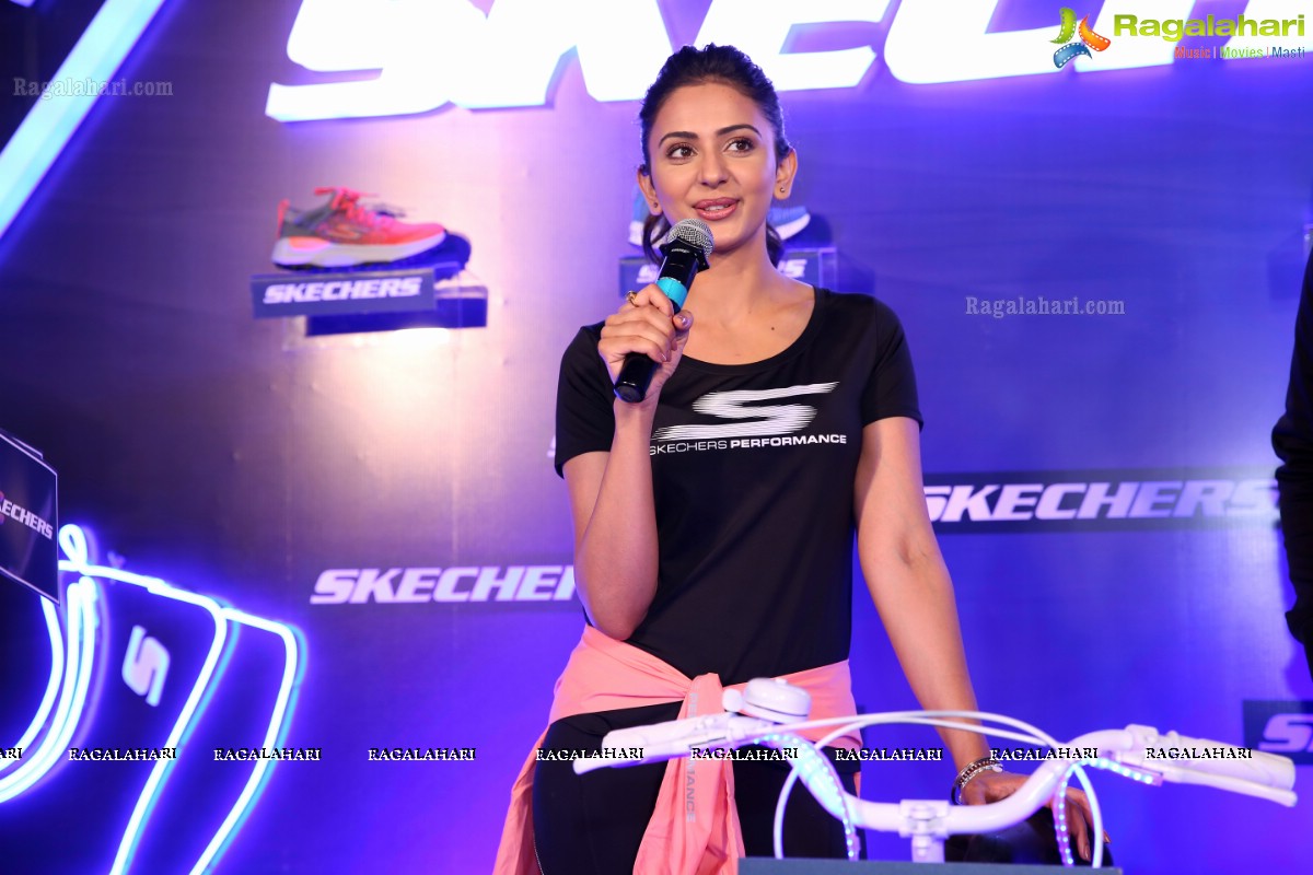 Rakul Preet Singh Meet & Greet at Skechers Jubilee Hills