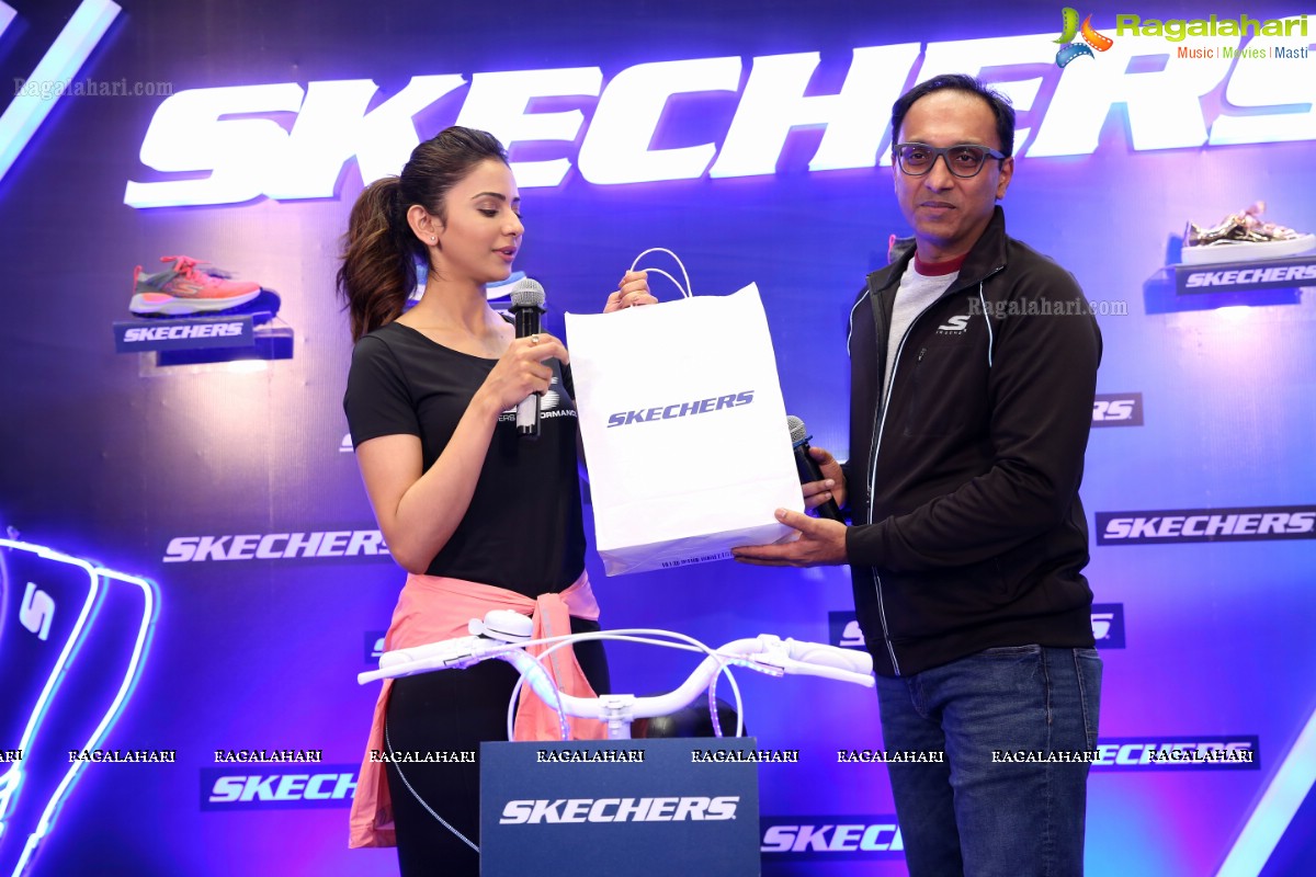 Rakul Preet Singh Meet & Greet at Skechers Jubilee Hills