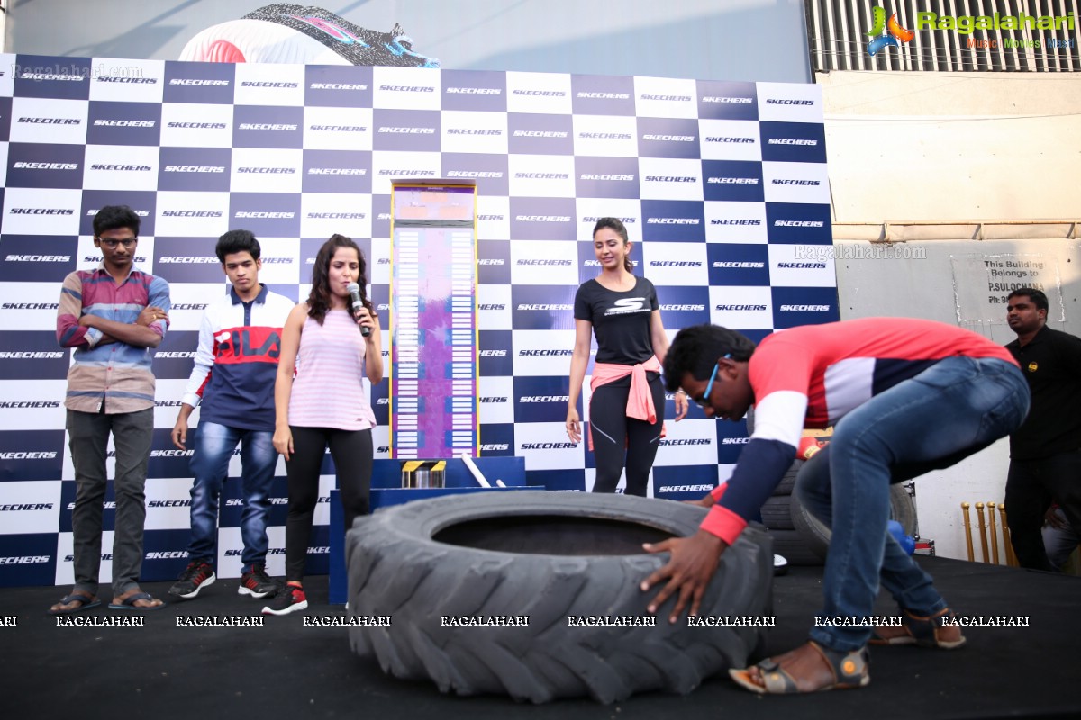 Rakul Preet Singh Meet & Greet at Skechers Jubilee Hills