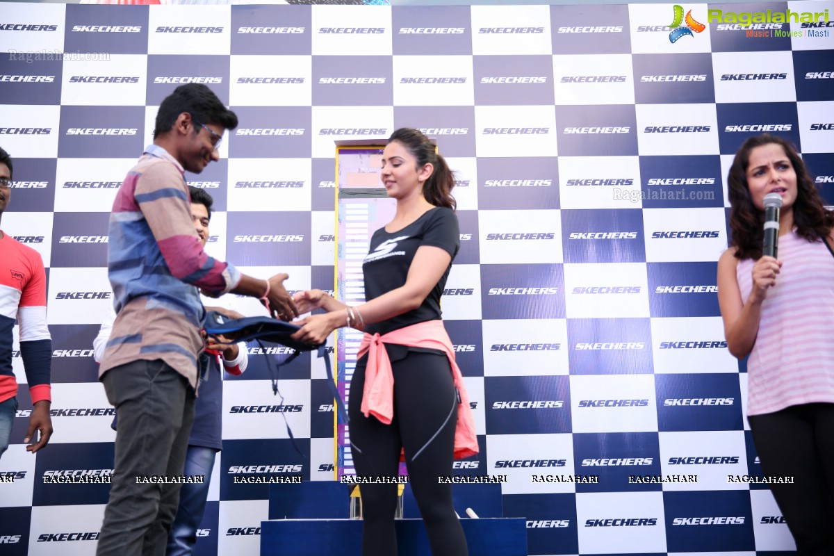 Rakul Preet Singh Meet & Greet at Skechers Jubilee Hills