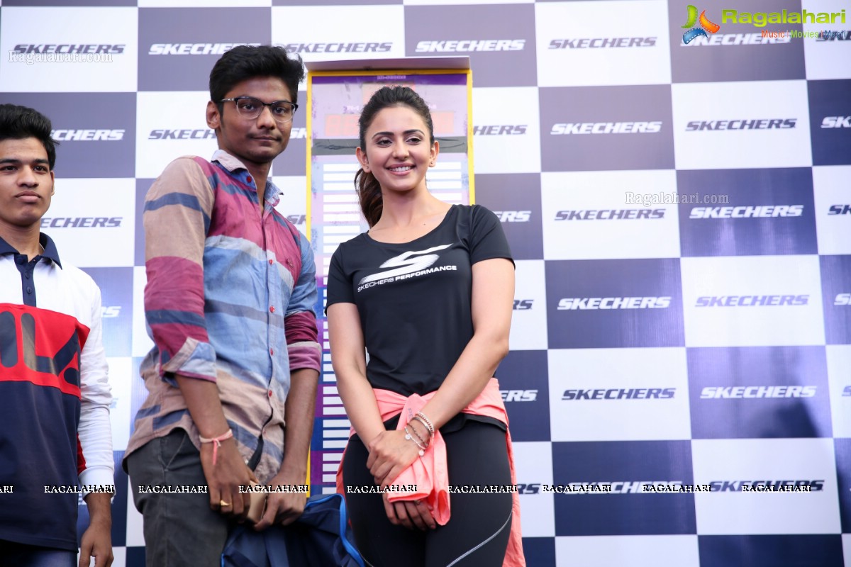 Rakul Preet Singh Meet & Greet at Skechers Jubilee Hills