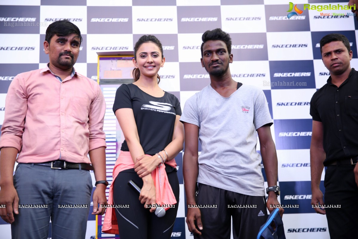 Rakul Preet Singh Meet & Greet at Skechers Jubilee Hills