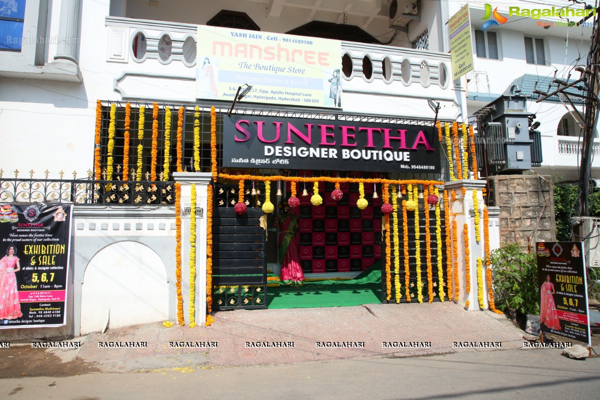 Ethnic & Designer Collection of Suneetha Designer Boutique Exhibition & Sale