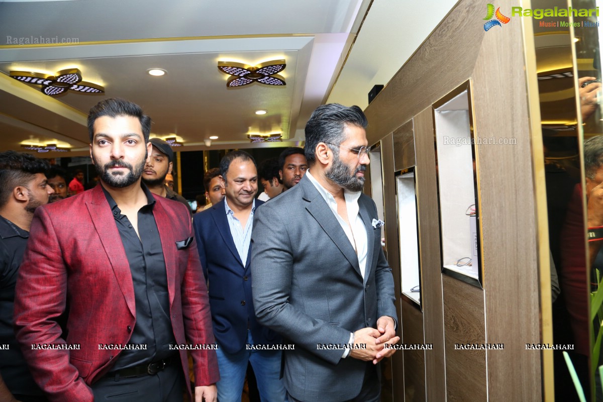 Sunil Shetty Launches Premium Sunglasses and Optics Showroom SPECTA In Hyderabad