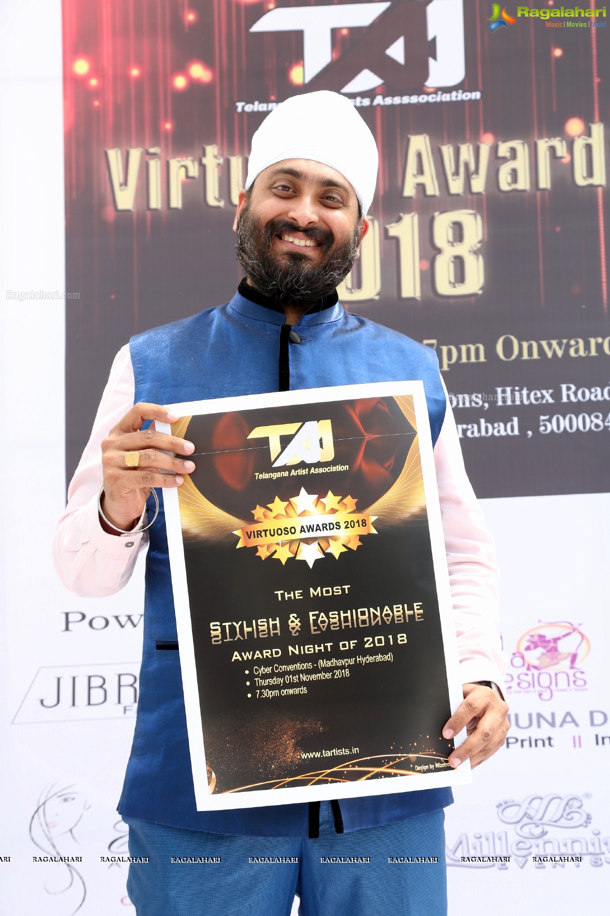 Telangana Artist Association (TAA) Virtuoso Awards 2018 Announcement